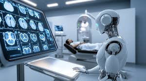AI in Diagnostics illustration